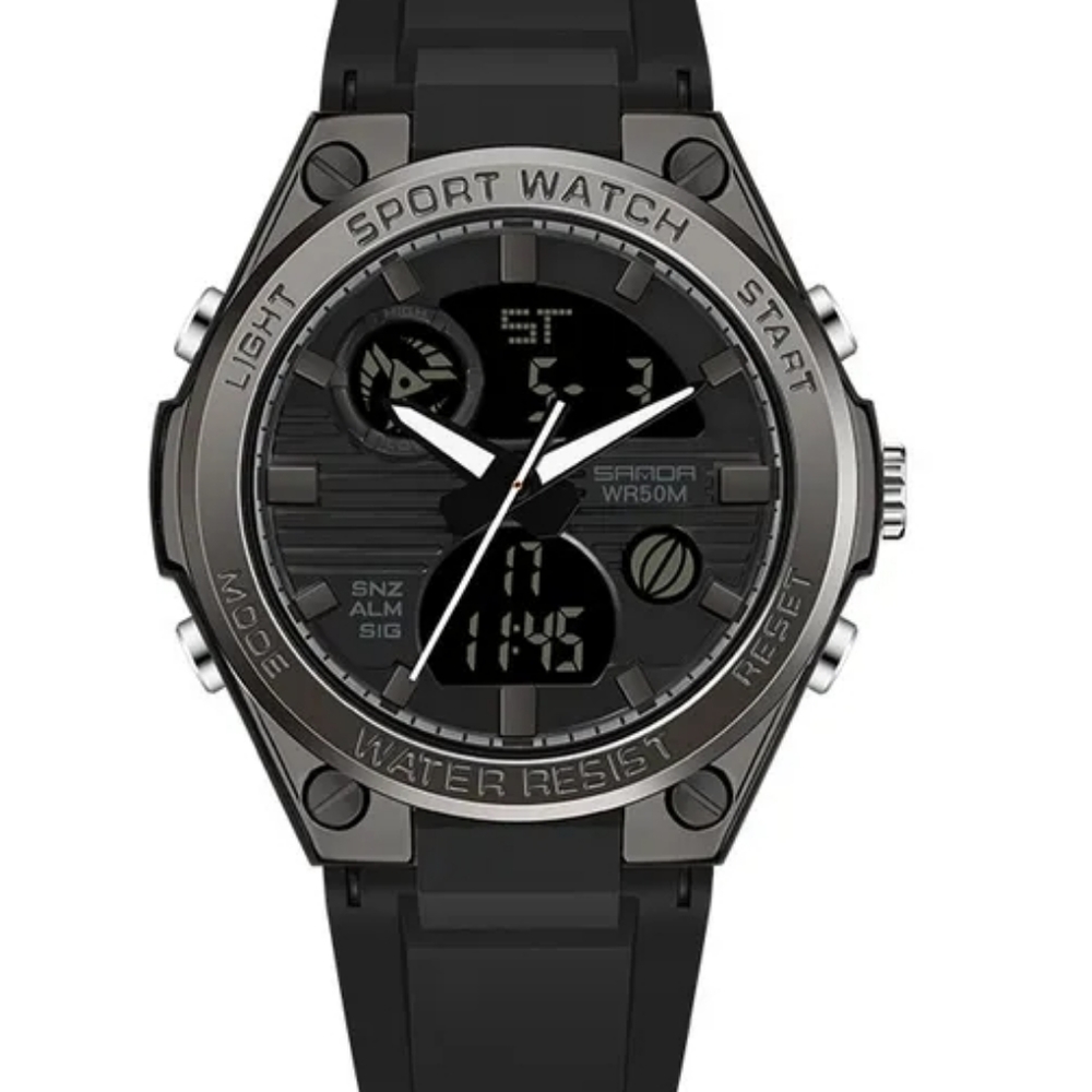 Black LED Digital watch